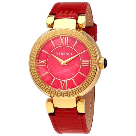 versace red watch|Versace watches near me.